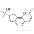 2H-фуро [2,3-h] -1-бензопиран-2-он, 8,9-дигидро-8- (1-гидрокси-1-метилэтил) CAS 3804-70-4